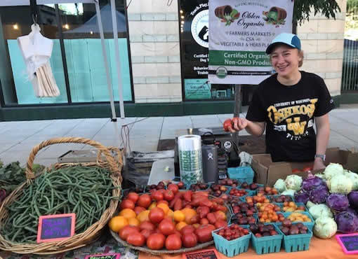 Organic Vegetables Ripon WI