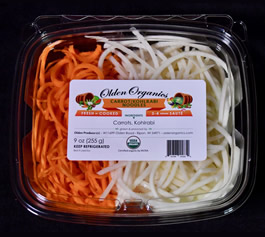 Carrot and Kohlrabi Noodles